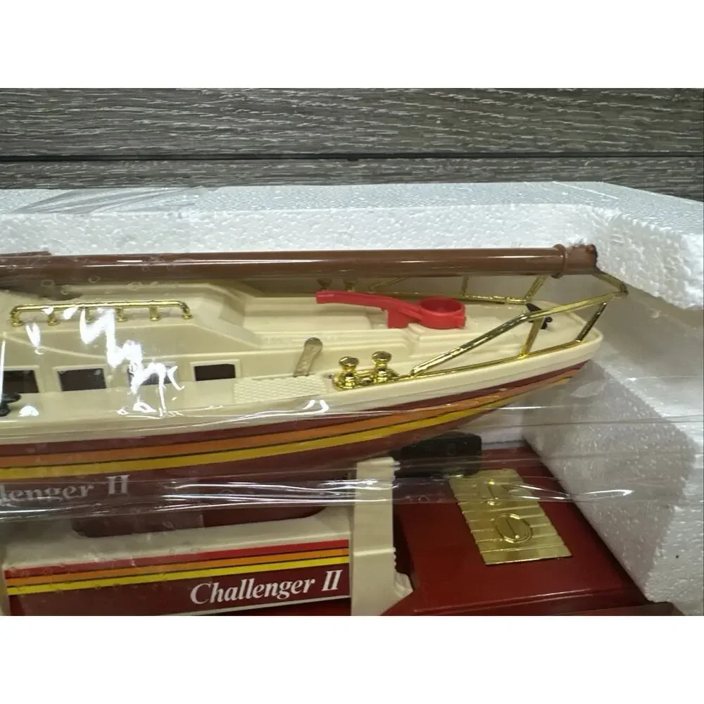 1985 Challenger II Remote Control Truck Transport Sailboat ~New No Box